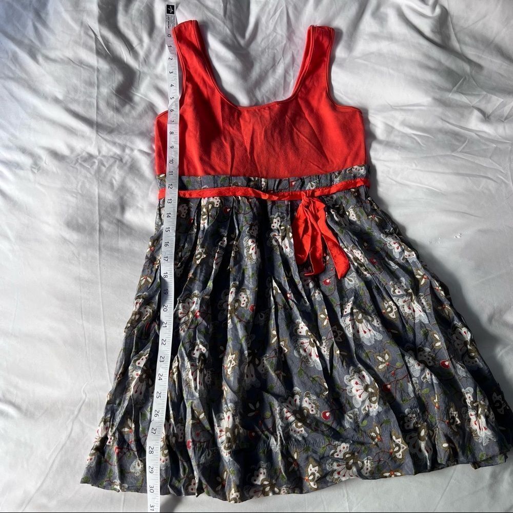 floral print empire waist sleeveless dress - Picture 11 of 15